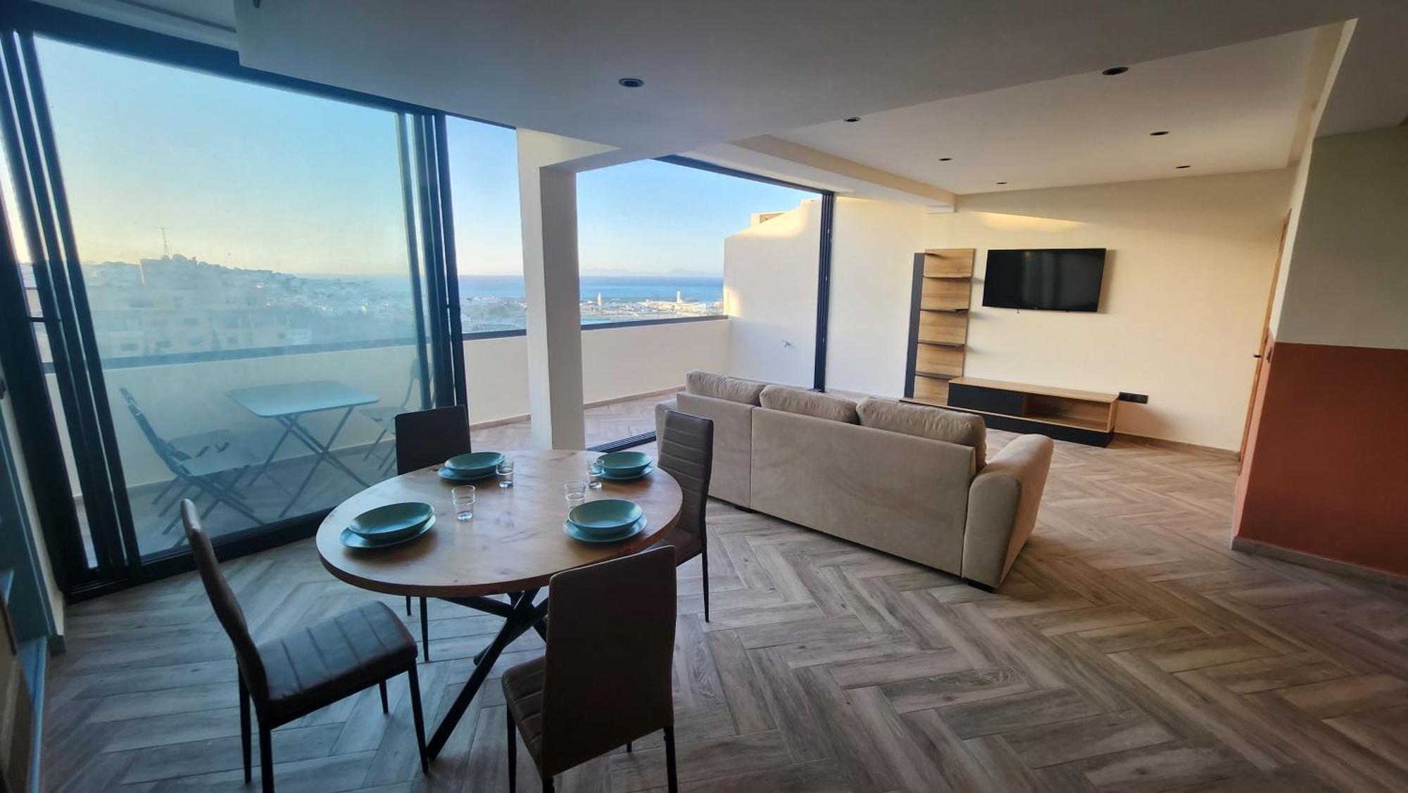 Appartement Vue Sur Mer Tanger Eksteriør bilde